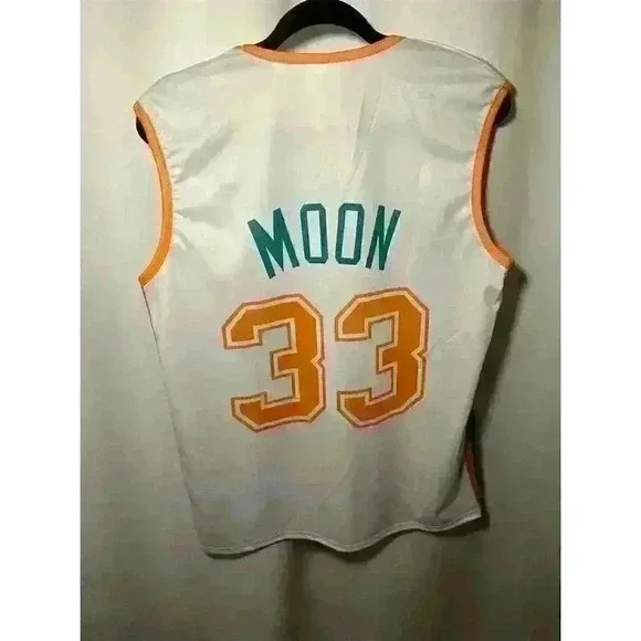Flint Tropics Jackie Moon #33 Basketball Jersey Men's M/L Multicolor - Picture 5 of 7